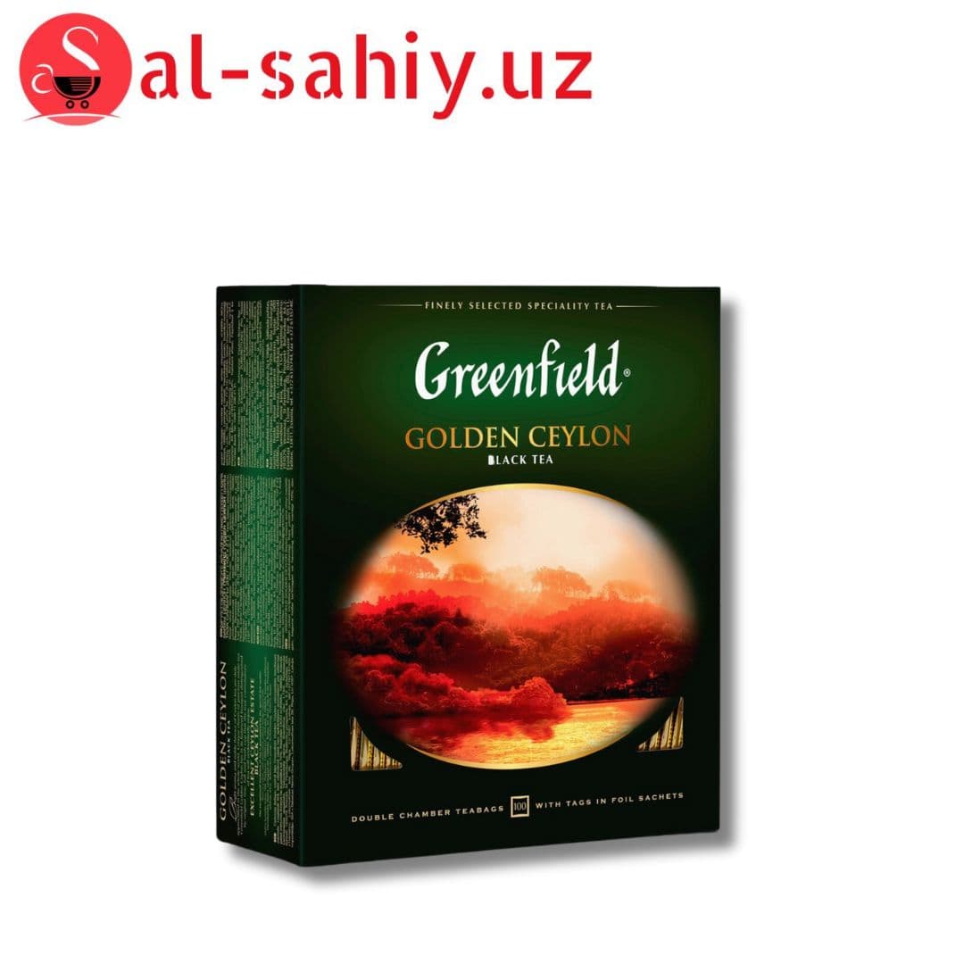 Чай Greenfield черн.Голден Цейлон в пакетиках