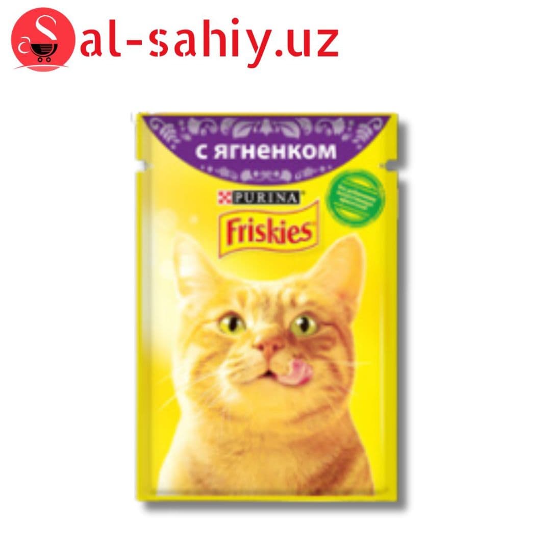 Friskies Для кошек Ягненок c говядиной 85гр