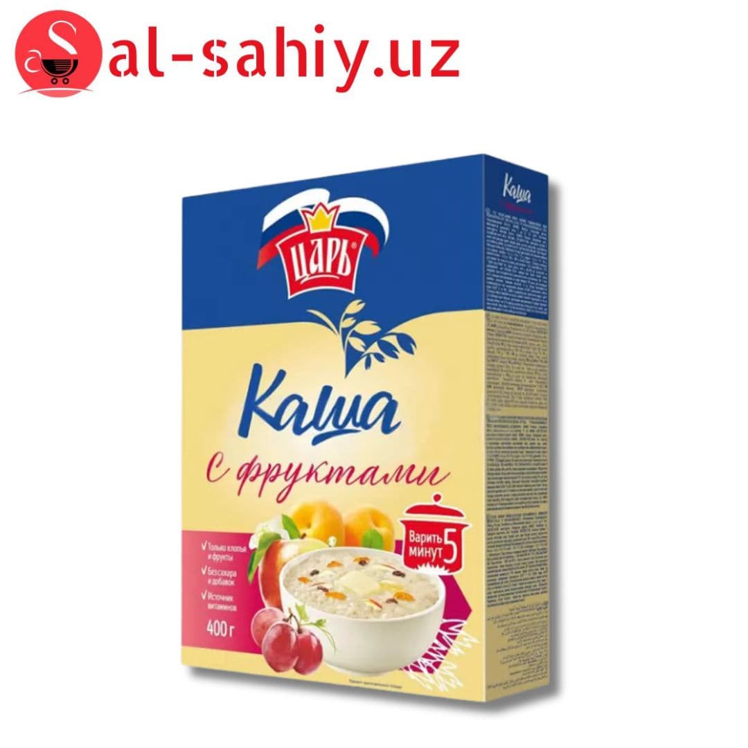 Каша Царь с фруктами 400гр