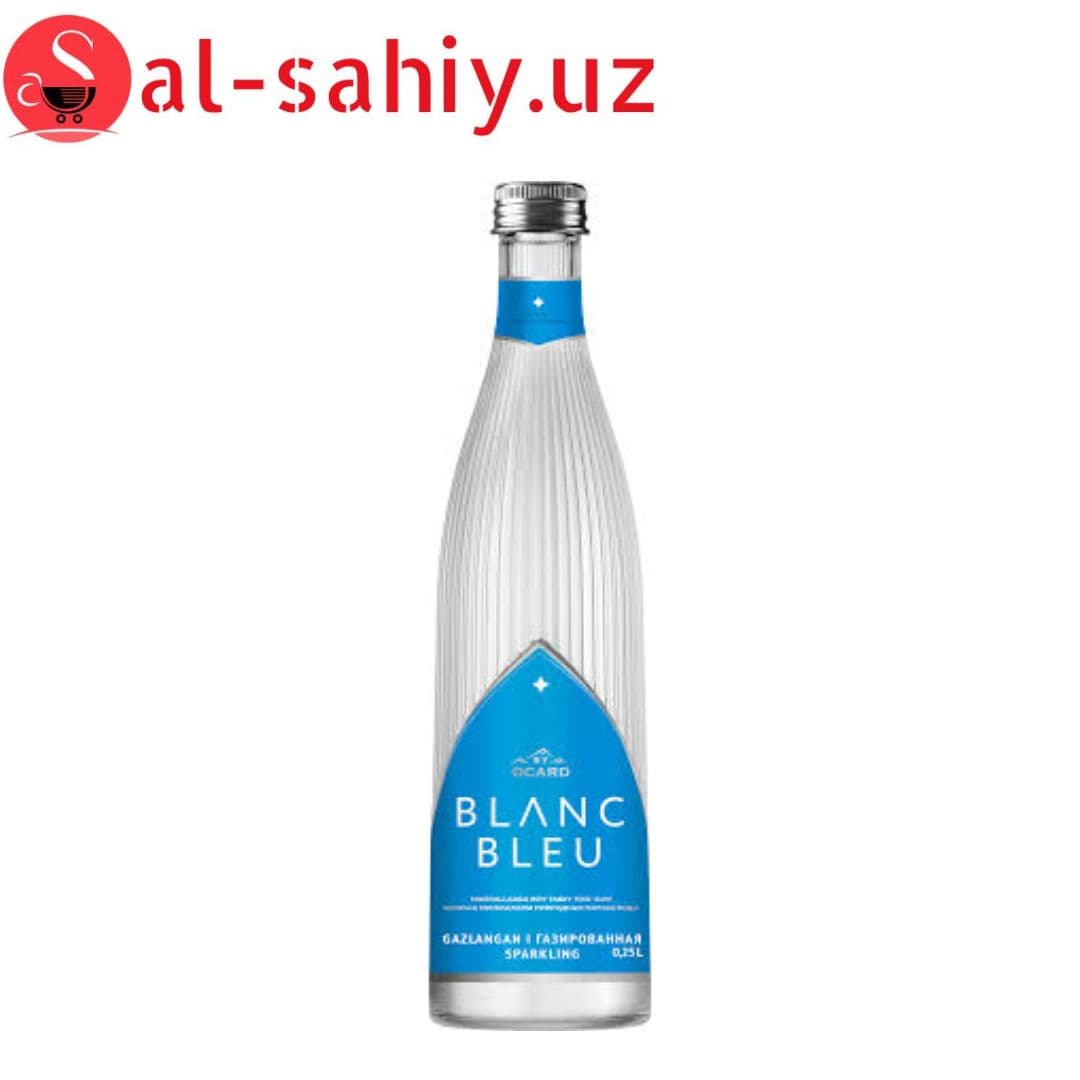 BLANC BLEU минералная вода газ 0,25л