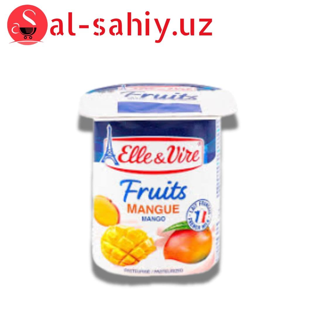 Десерт 1.5% молочный с клубникой Elle&Vire ст 125