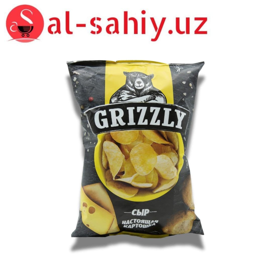 Grizzly чипсы со вкусом сыр 110гр