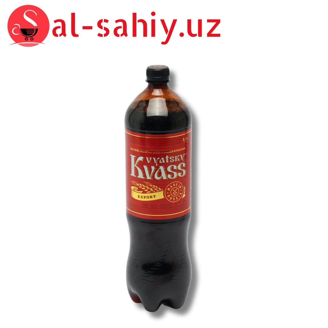 Квас  "Вятский EXPORT" 1,5л