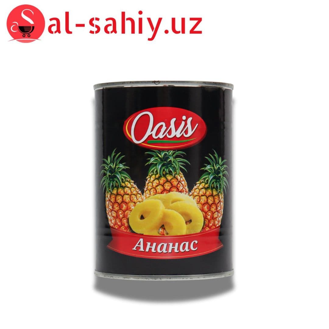 Oasis консер ананас 580 мл