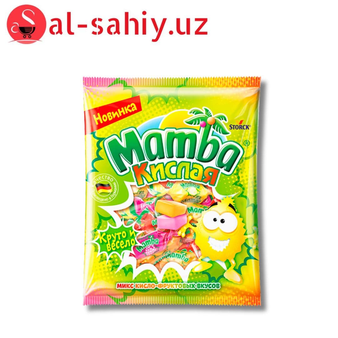 Конфеты жевательные "Mamba кислые звёздочка" 70гр