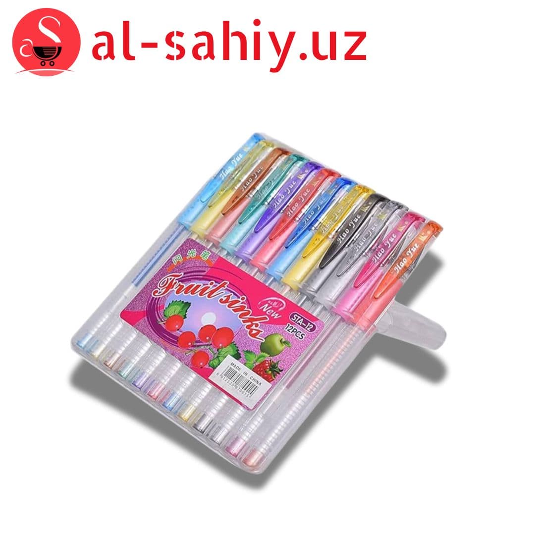 Ручки HAO YOE Glittery pen STX-12