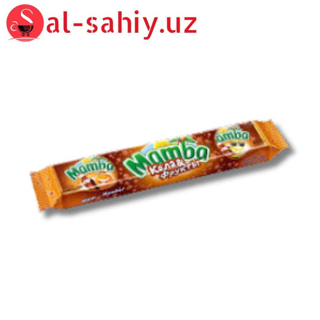 Конфеты жевательные "Mamba Фрумелатки"  со вкусом колы-фрукты 79,5гр