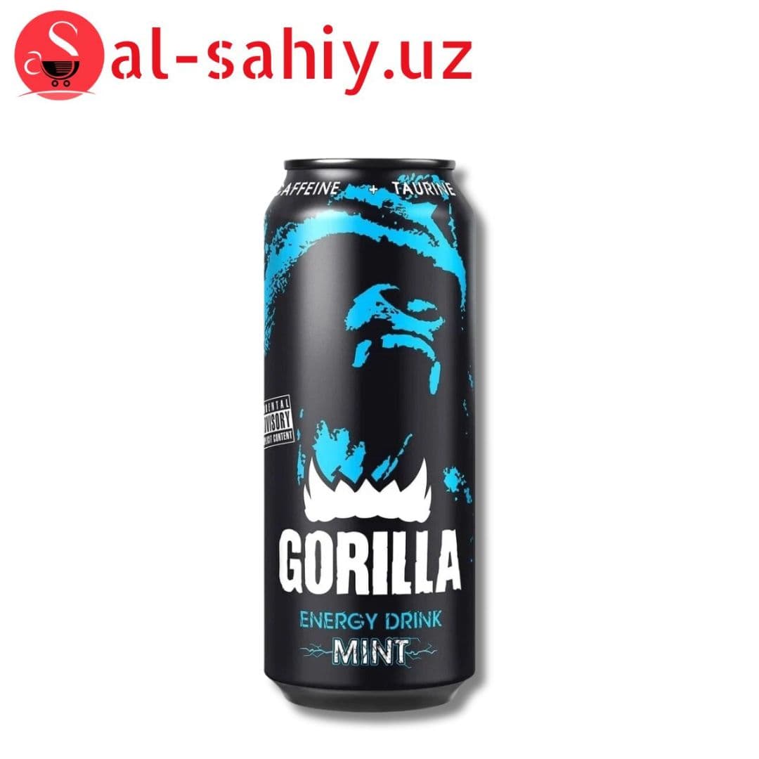 Напиток безалкогольный тонизирующий Gorilla Mint 0.45л ж/б 24