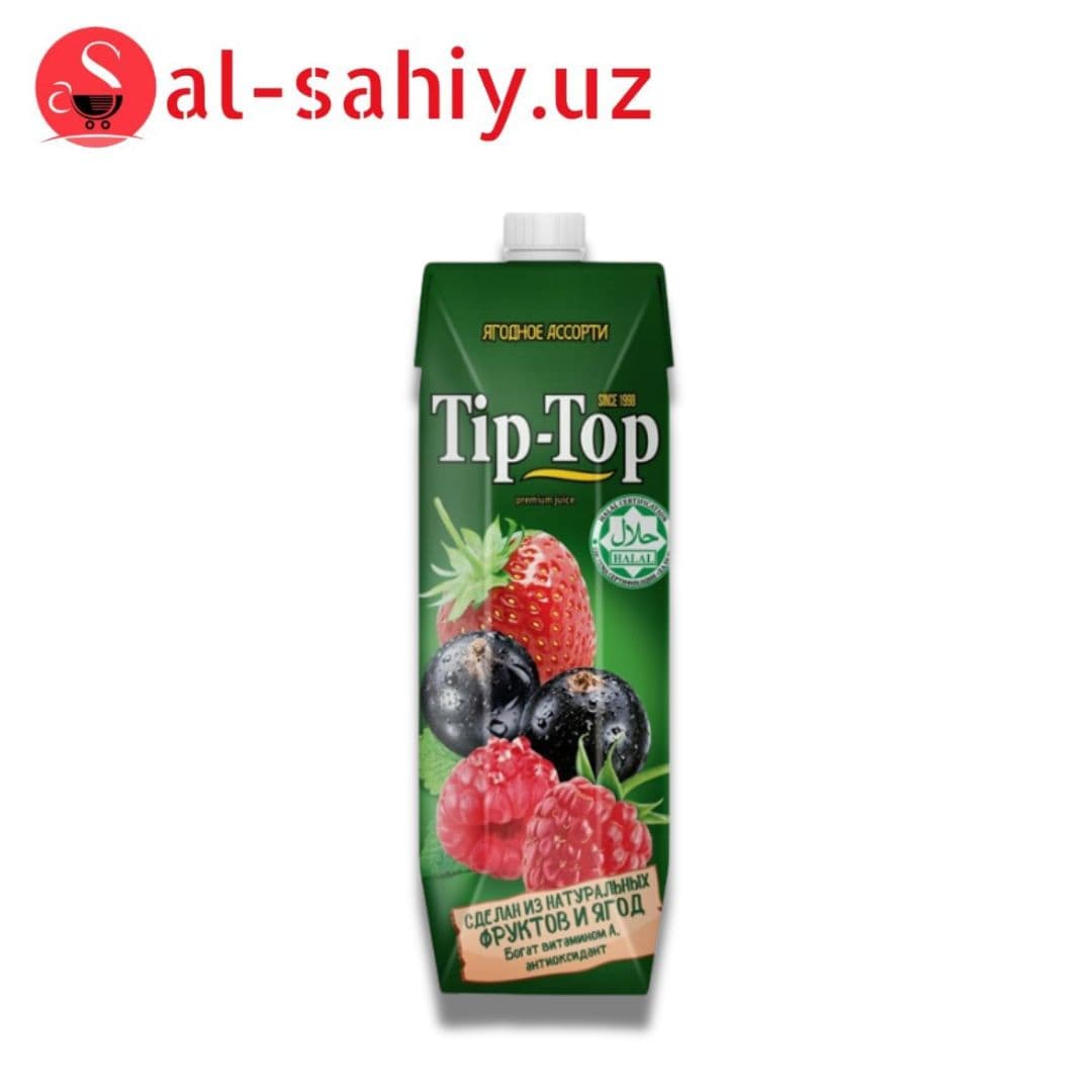 Сок Tip-Top Ягодный Микс  1л New