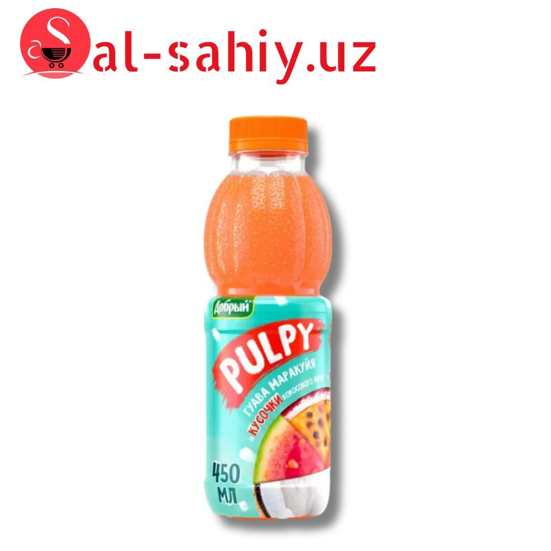 Напиток PULPY "Маракуйя & Гуава" 0,45л
