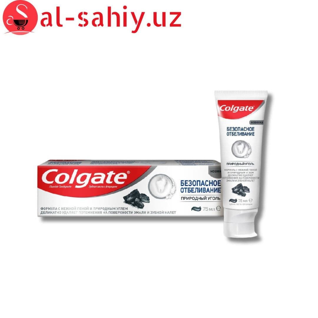 Зубная паста Colgate Природный уголь 75мл