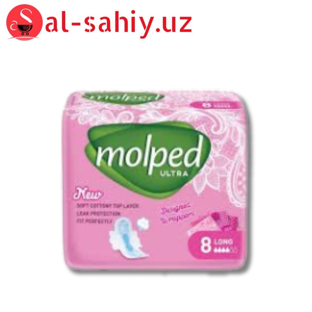 Гигиенические прокладки Molped Ultra Long 8 шт (8690536837601)