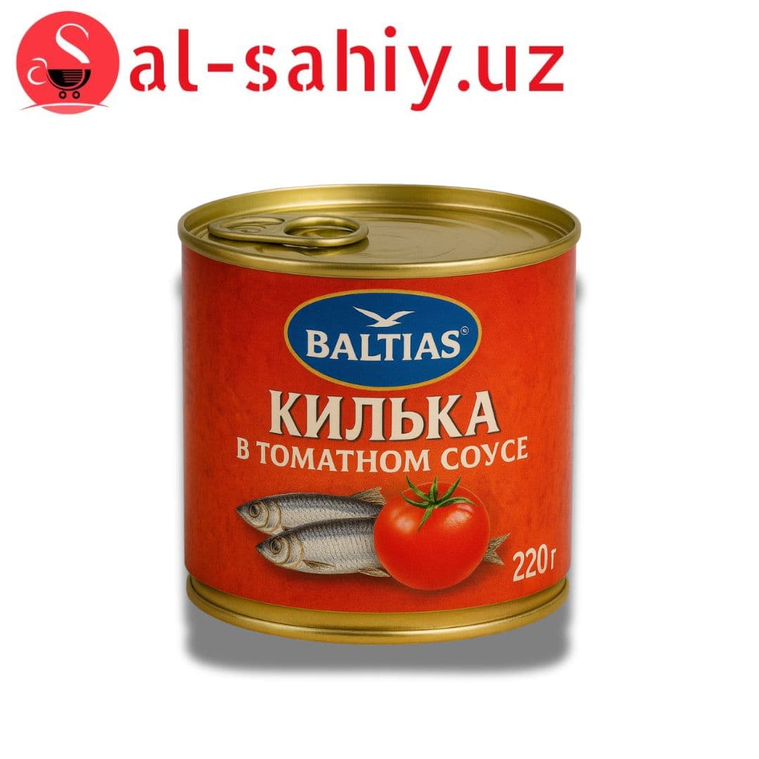 Килька в томатном соусе "Baltias" 220гр с/б