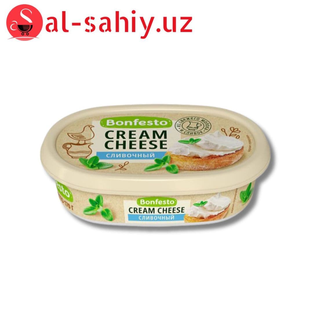 СЫР BONFESTO МЯГКИЙ Cream Cheese 70% БЕЗ ЗМЖ, 170Г
