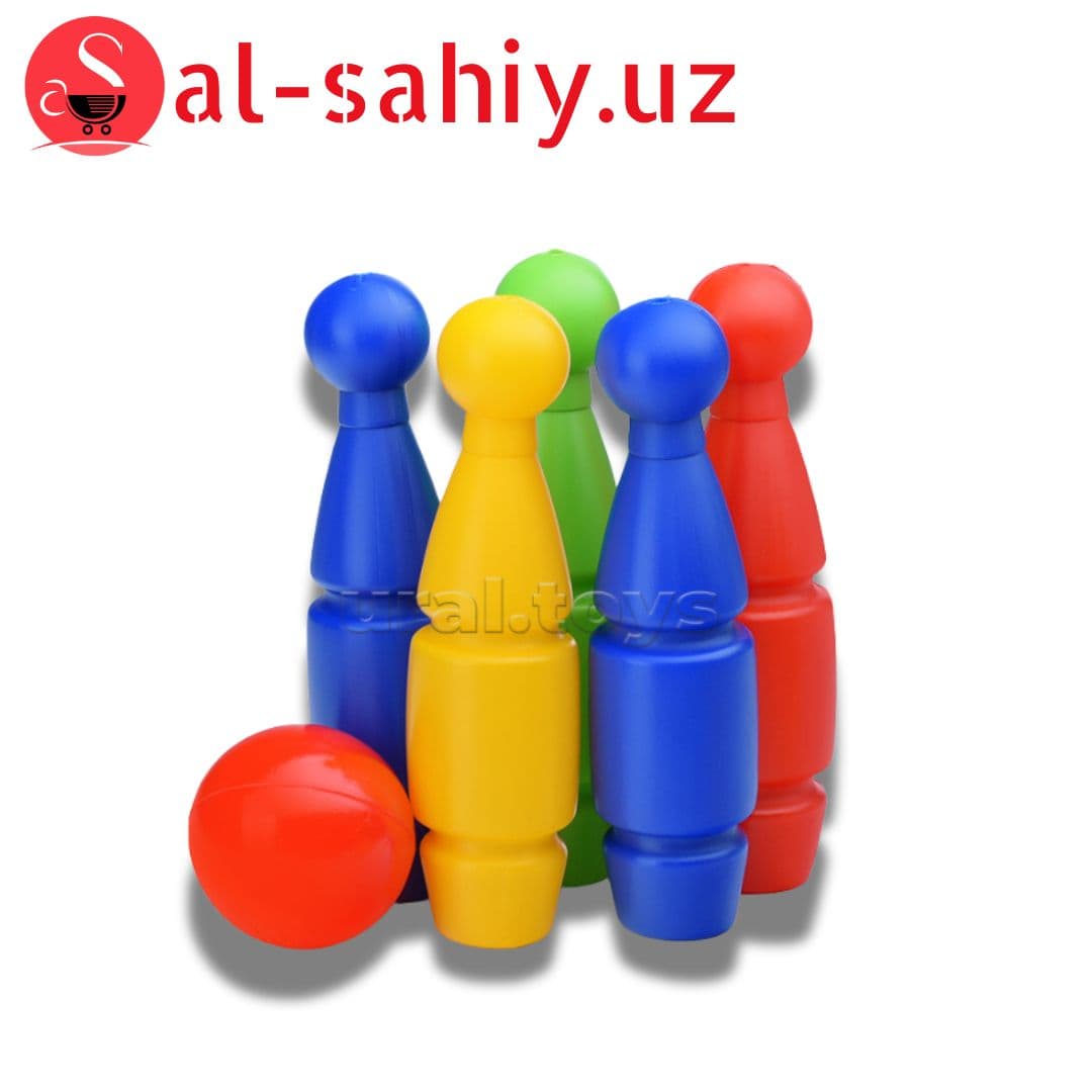 Игрушечные кегли BOWLING TOYS CITY