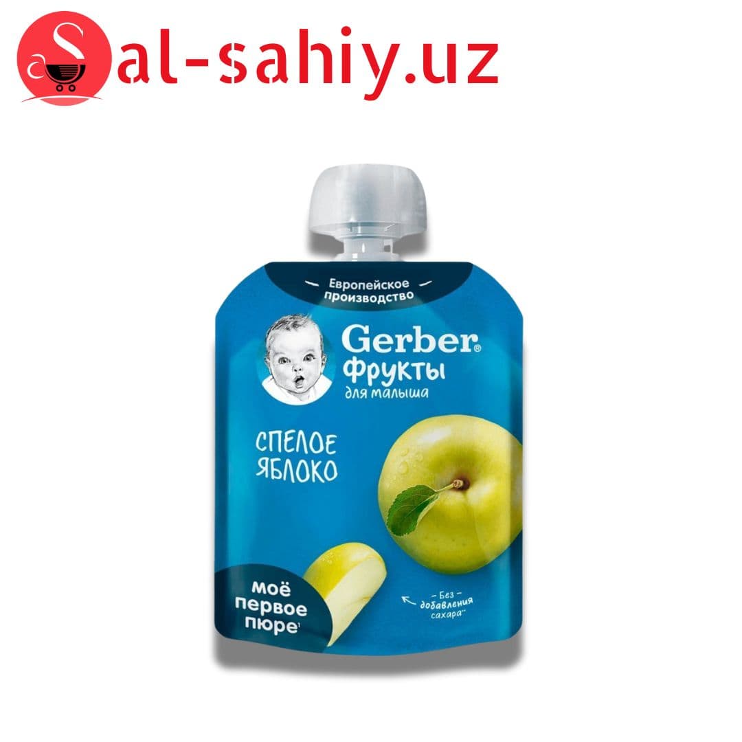 Пюре фруктовое Gerber Спелое манго с 6 мес 90 г пауч