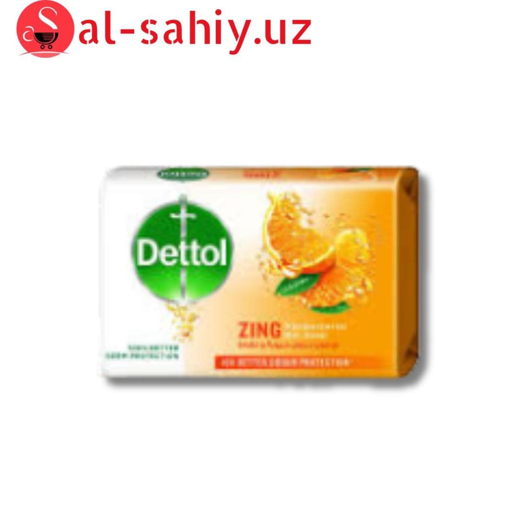 Мыло Dettol Soap Zing 165 Gm