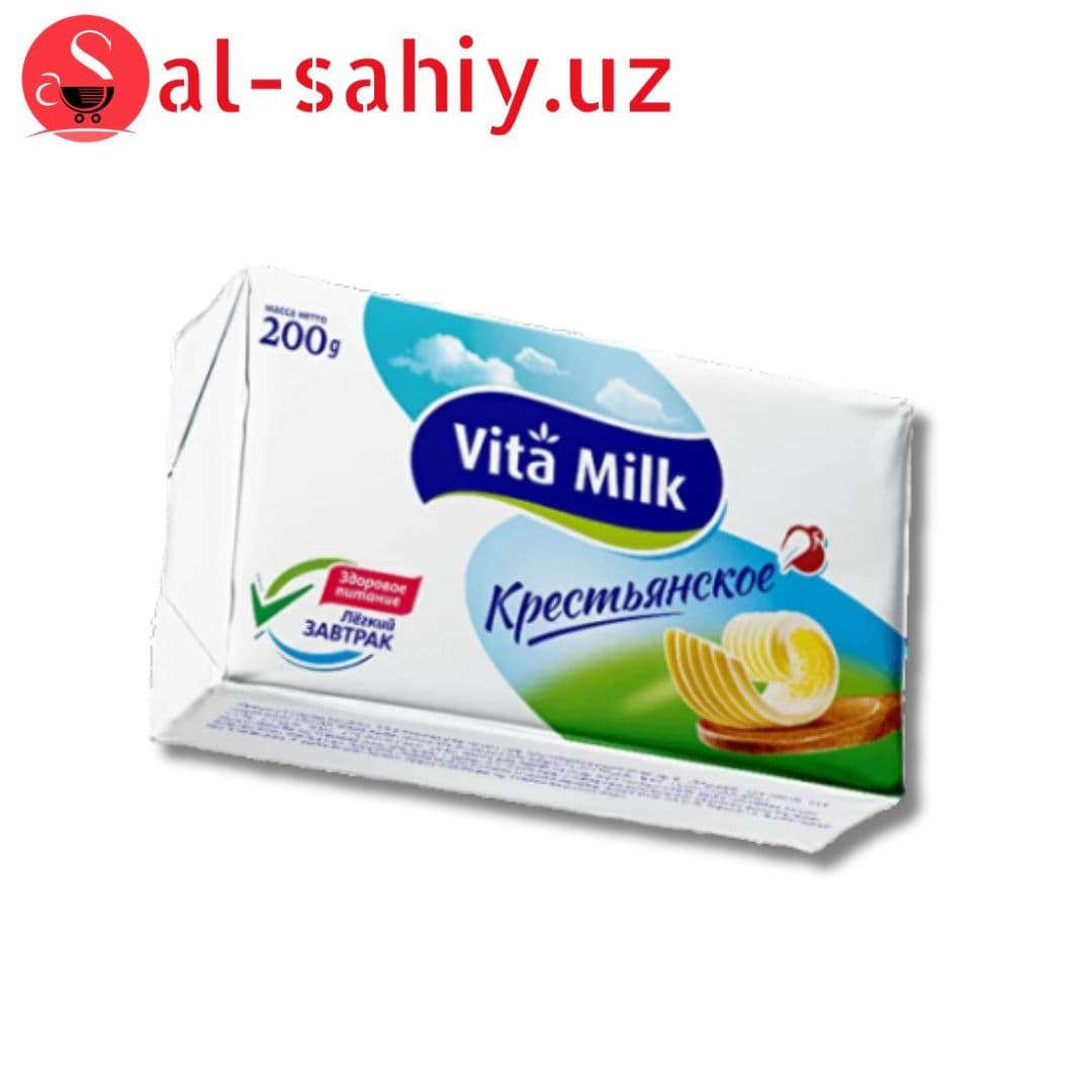 Масло "Vita Milk"  "Сливочное особое"  0,2кг (82,5%)