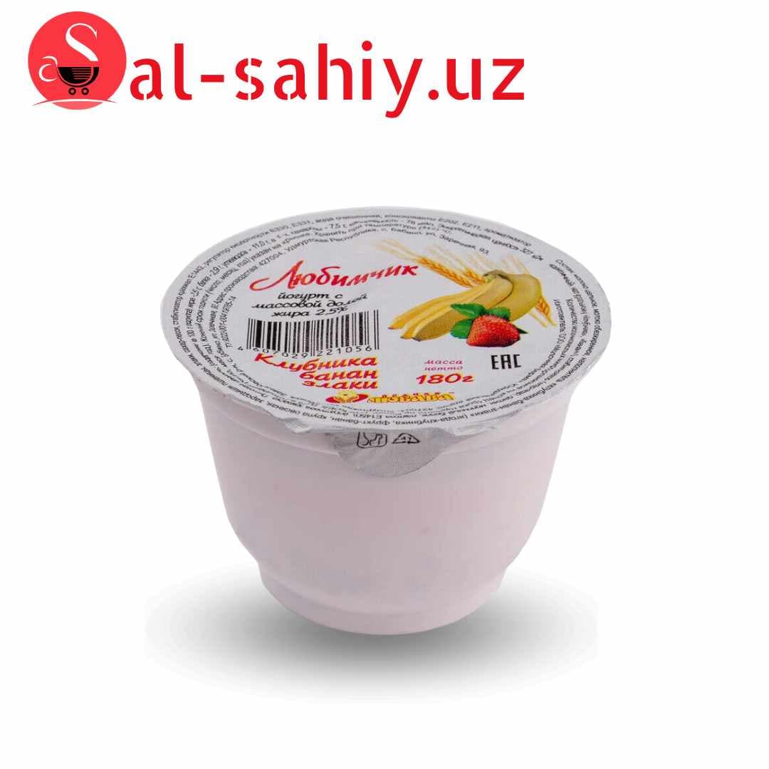 Мороженое Yogurt Fruit Банан 1кг