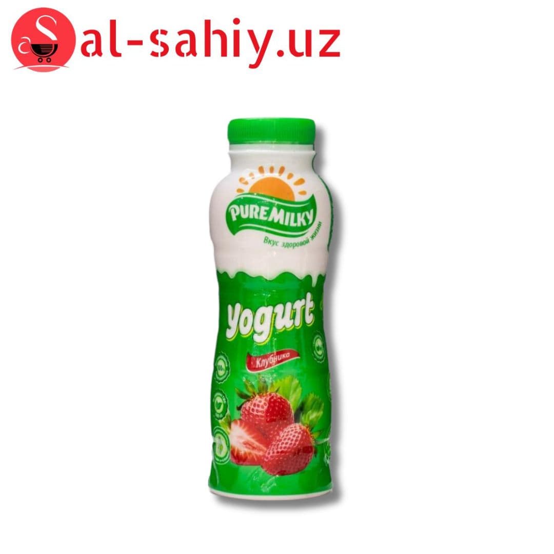 Йогурт Royal Milk вкус Клубники 300г
