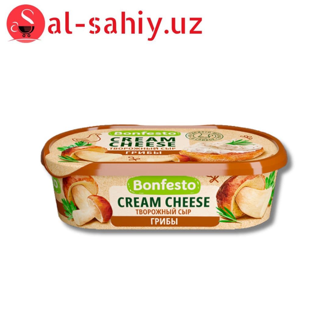 Cream CHEESE  с кусочками грибив 180гр