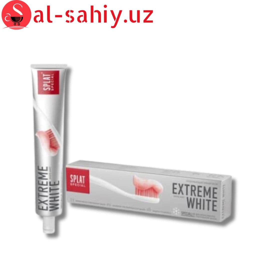 Splat SPECIAL зубная паста EXTREME WHITE/ЭКСТРА ОТБЕЛИВАНИЕ 75мл х 20