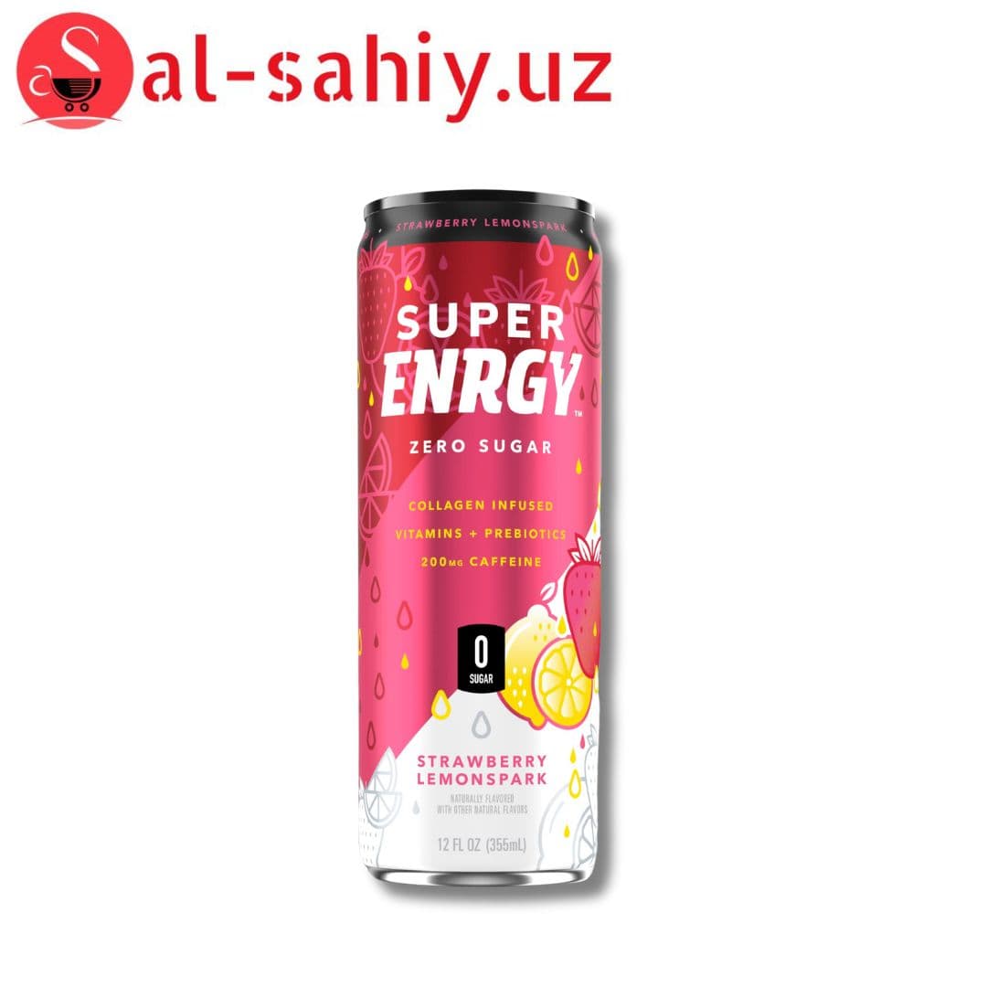 Энергетик 'Fresh up" lemonade Strawberry со вкусом мохито-клубника  0,45l