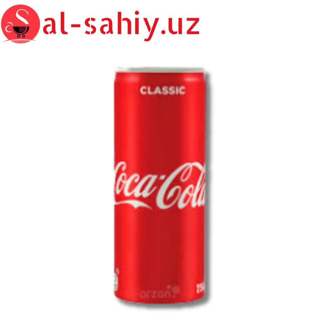 Coca-Cola Classic 250мл ж/б