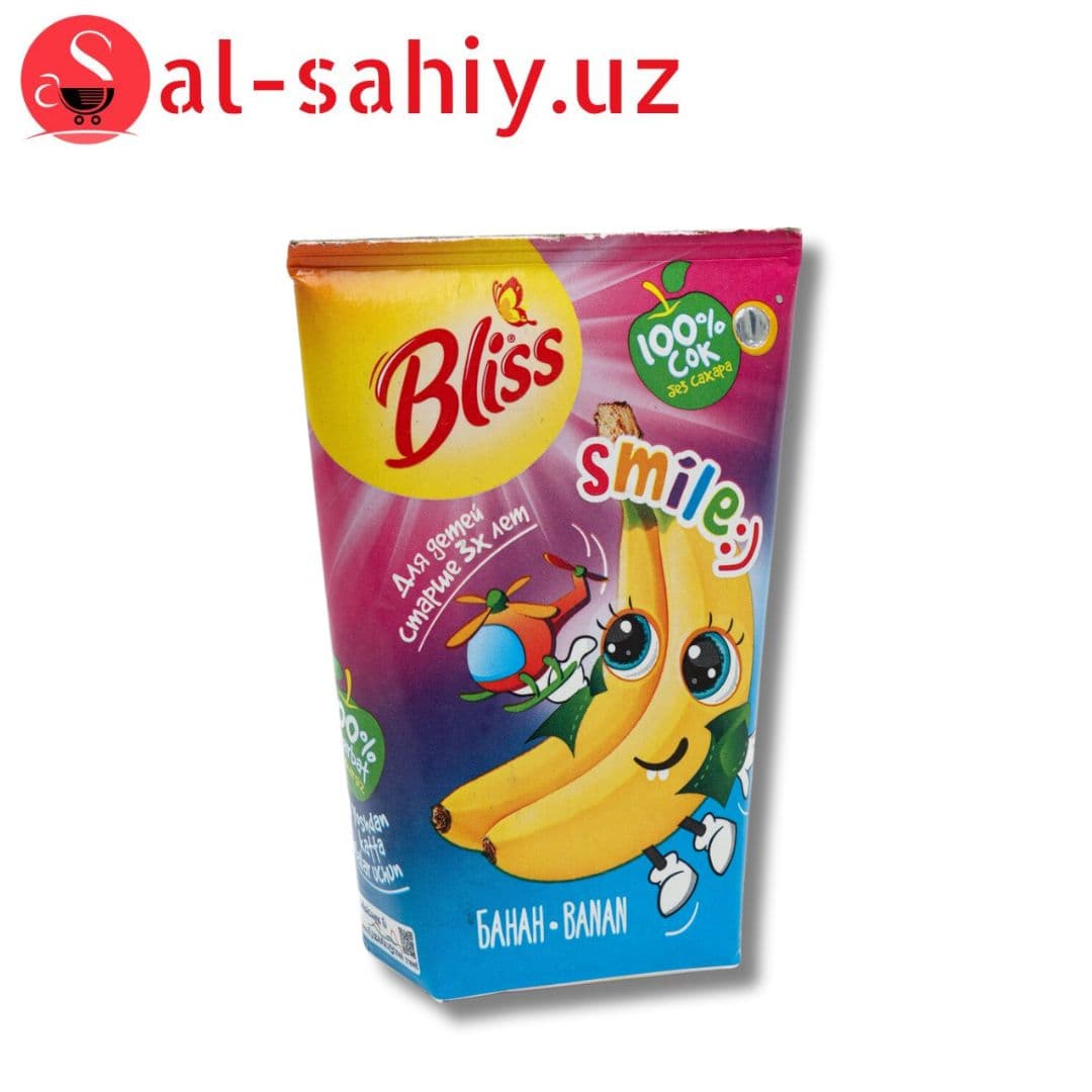 Сок Bliss Trolls банан яблоко0,125 л