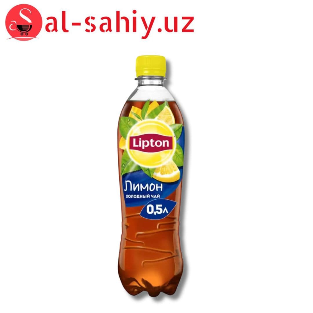 Чай "Lipton" Чёрный с лимон 0,5 л