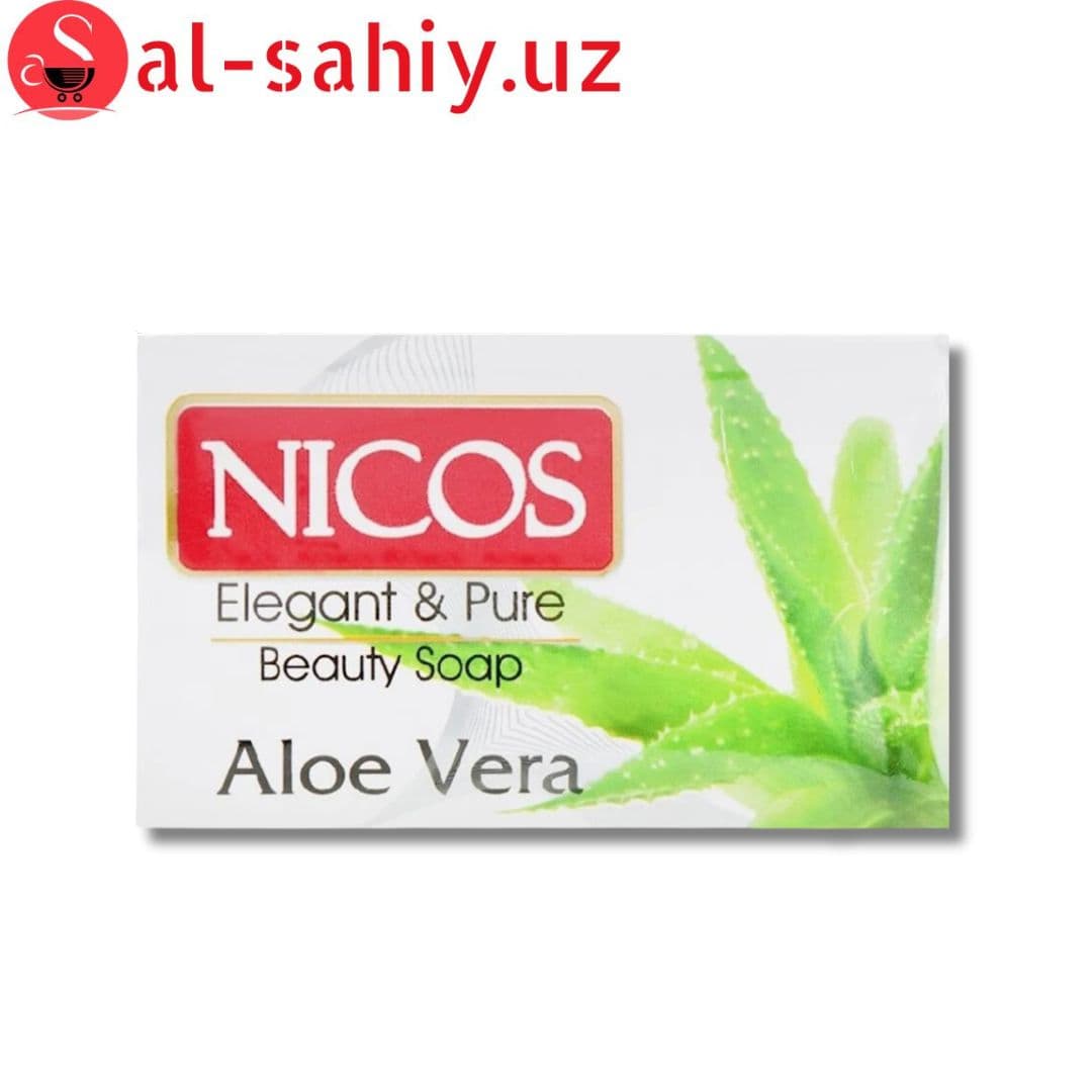 Мыло Nicos Elegant & Pure Aloe Vera 90г
