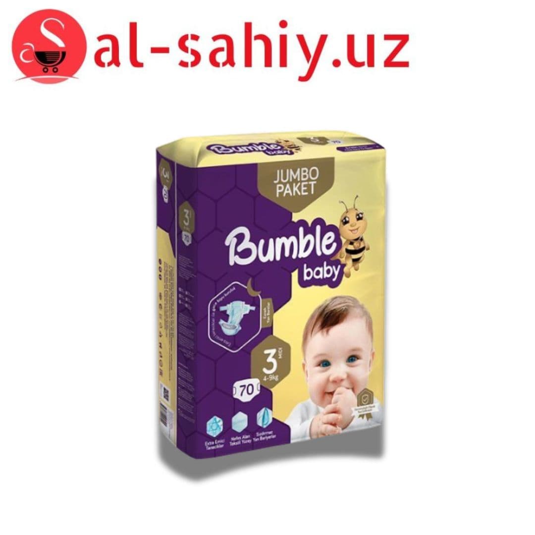 Памперс Bumble 3 70шт