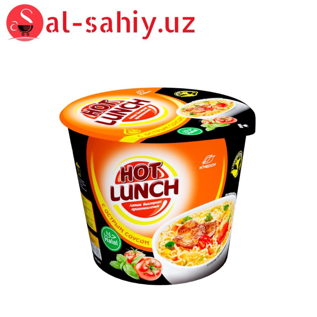 HOT-LANCH 90 гр с соусом острый (стакан)