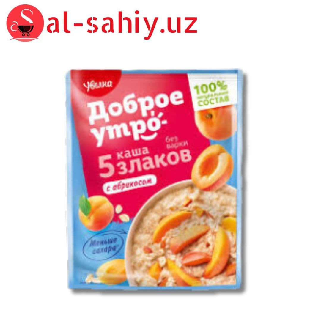 Каша Увелка 5 злаков с абрикосом (40 г)