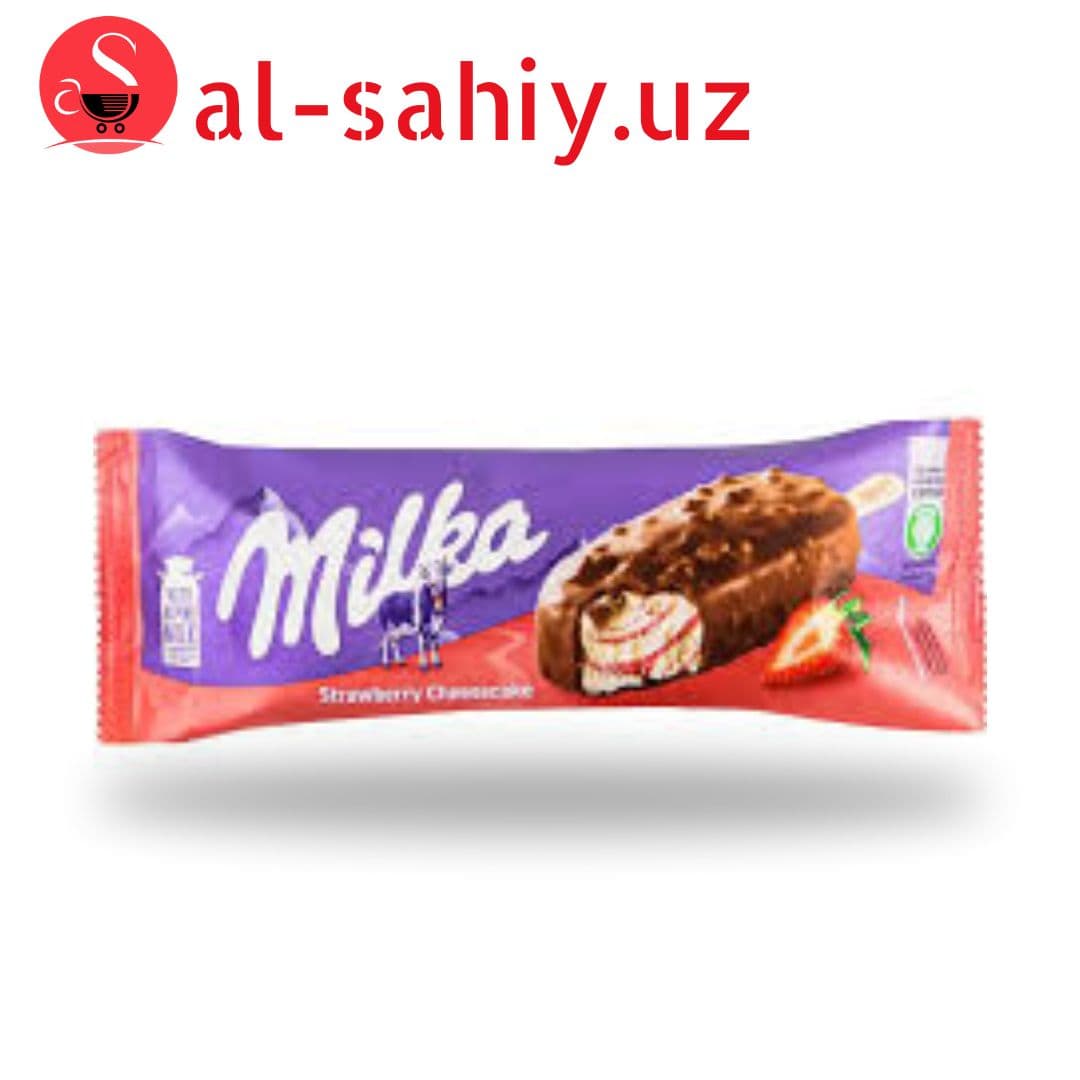 Мороженое MILKA клубника 67гр