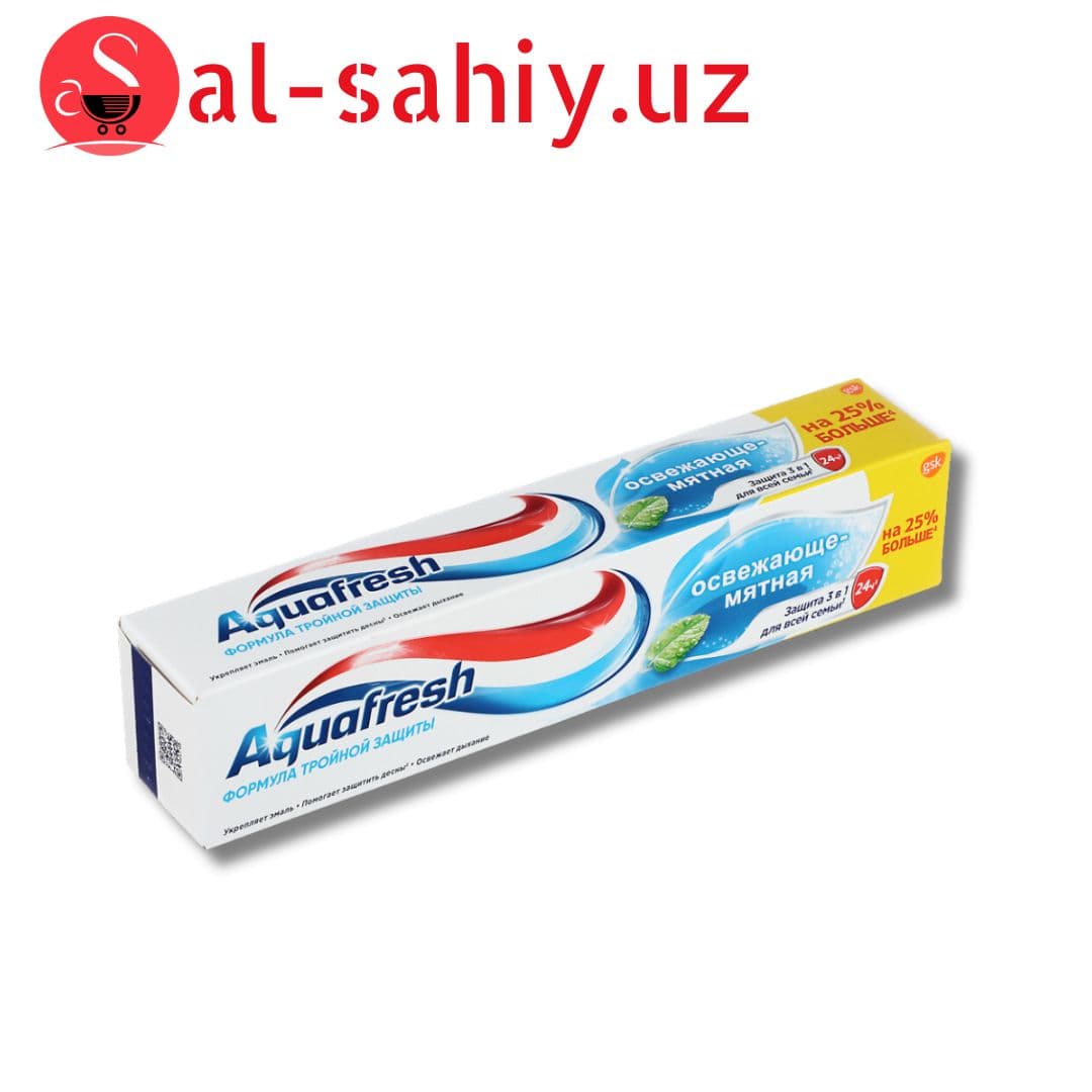 Зубная паста AquaFresh Освежающе-мятная 125мл
