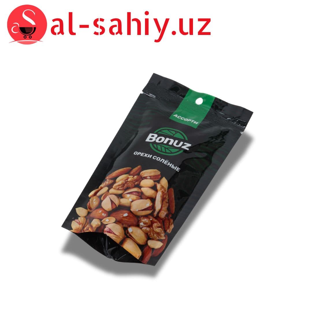 BONUZ Ассорти из орехов и цукаты 60гр