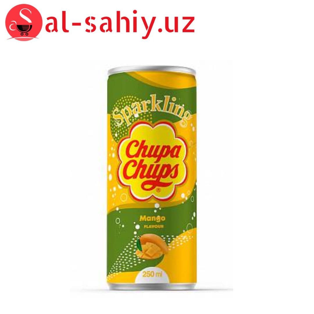 Напиток газ.CHUPA CHUPS MANGO 250мл ж/б