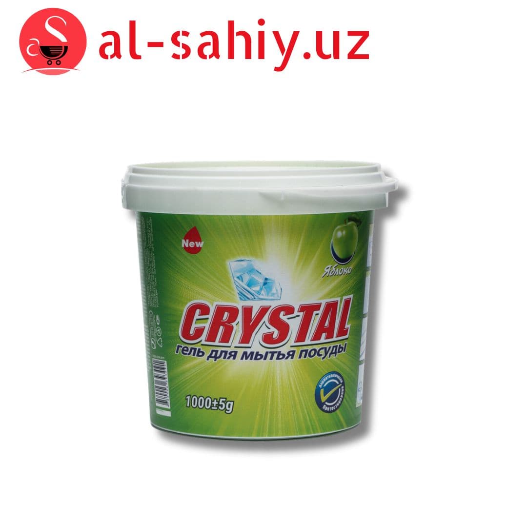 Гель для мытья посуды CRYSTAL Яблоко 1000г