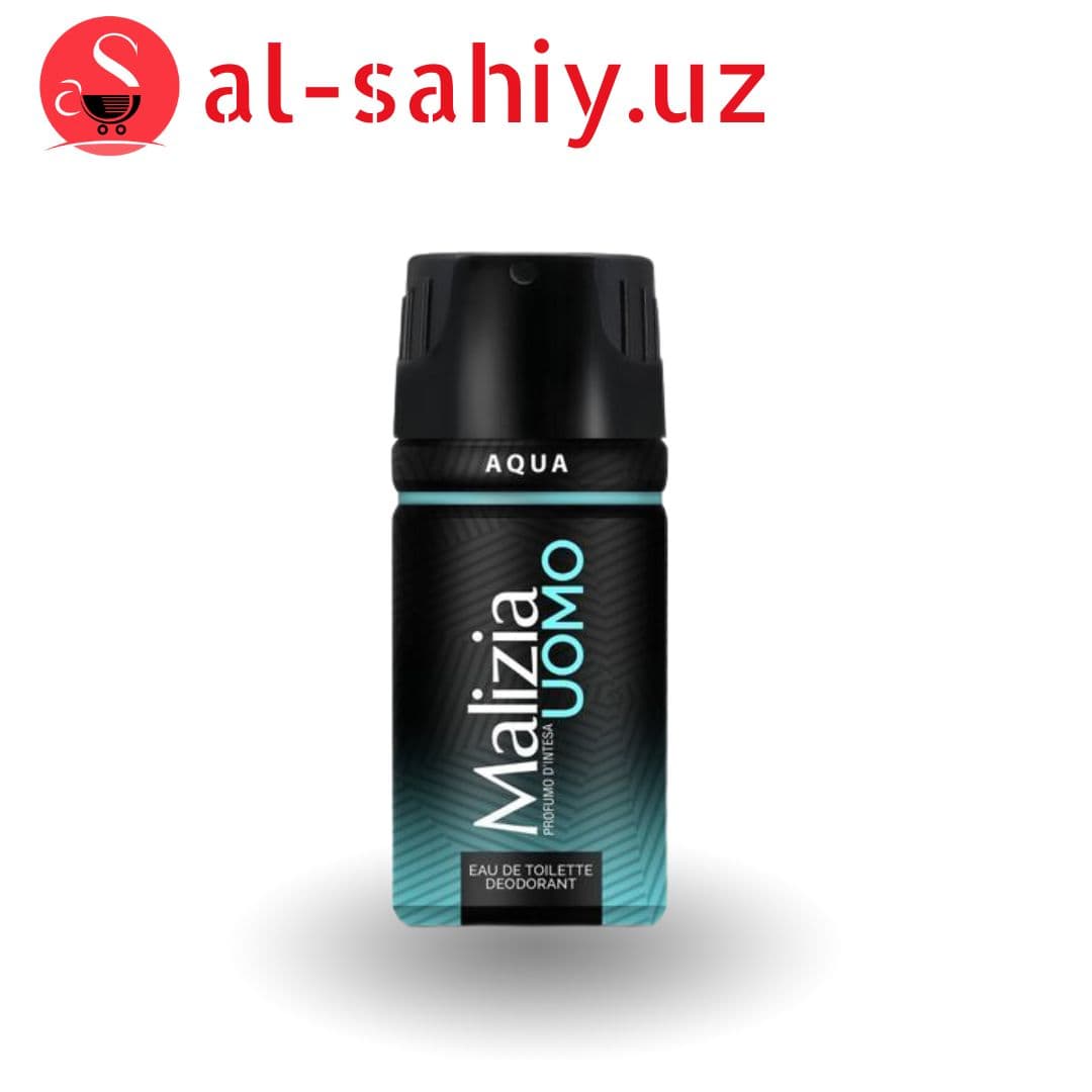 Дезодорант спрей муж Malizia Uomo Aqua 150мл