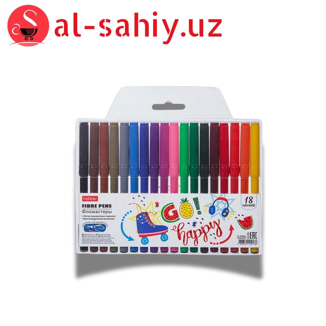 Фламастер Colors 18шт (№203)