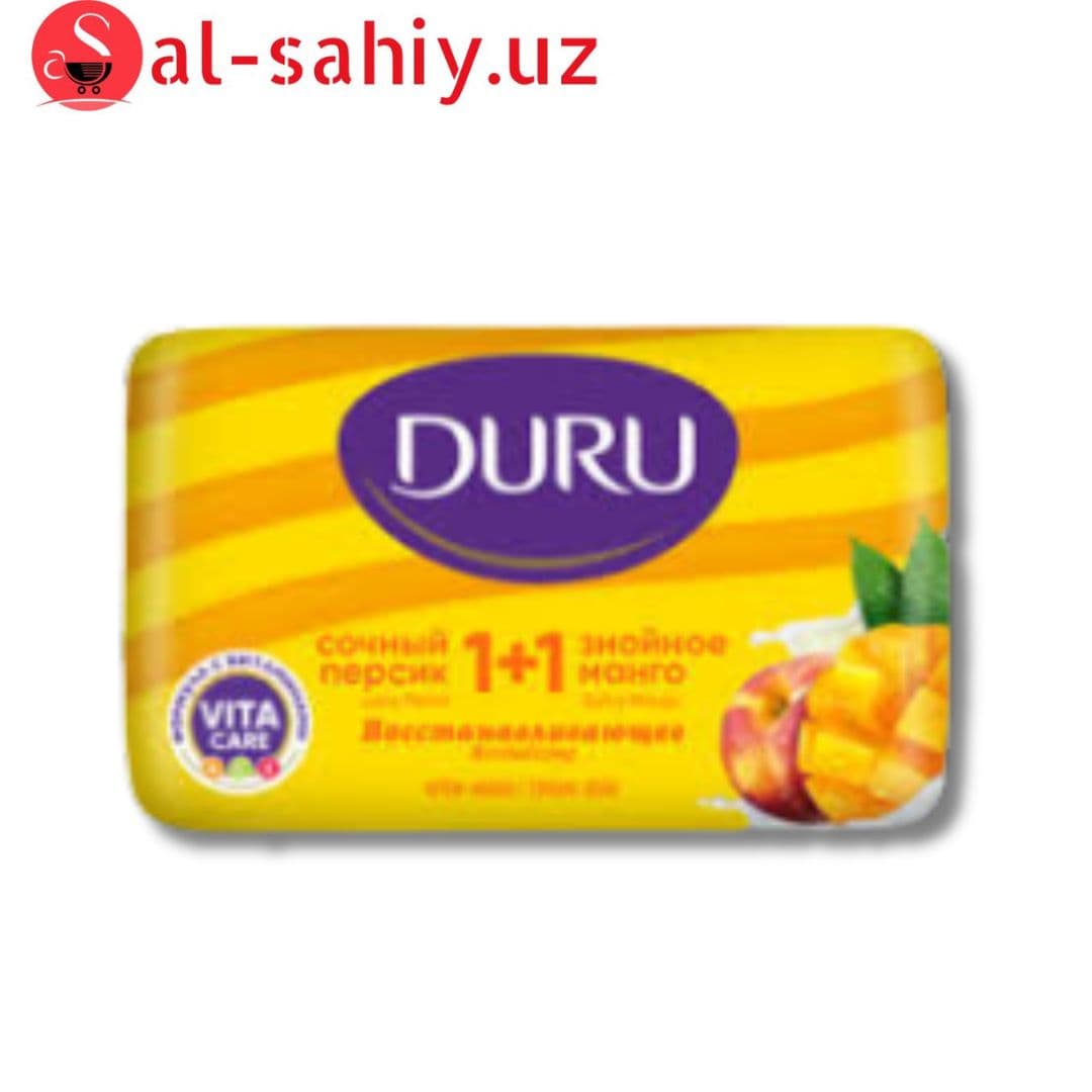 Durli мыло фруктовая 140 гр персик
