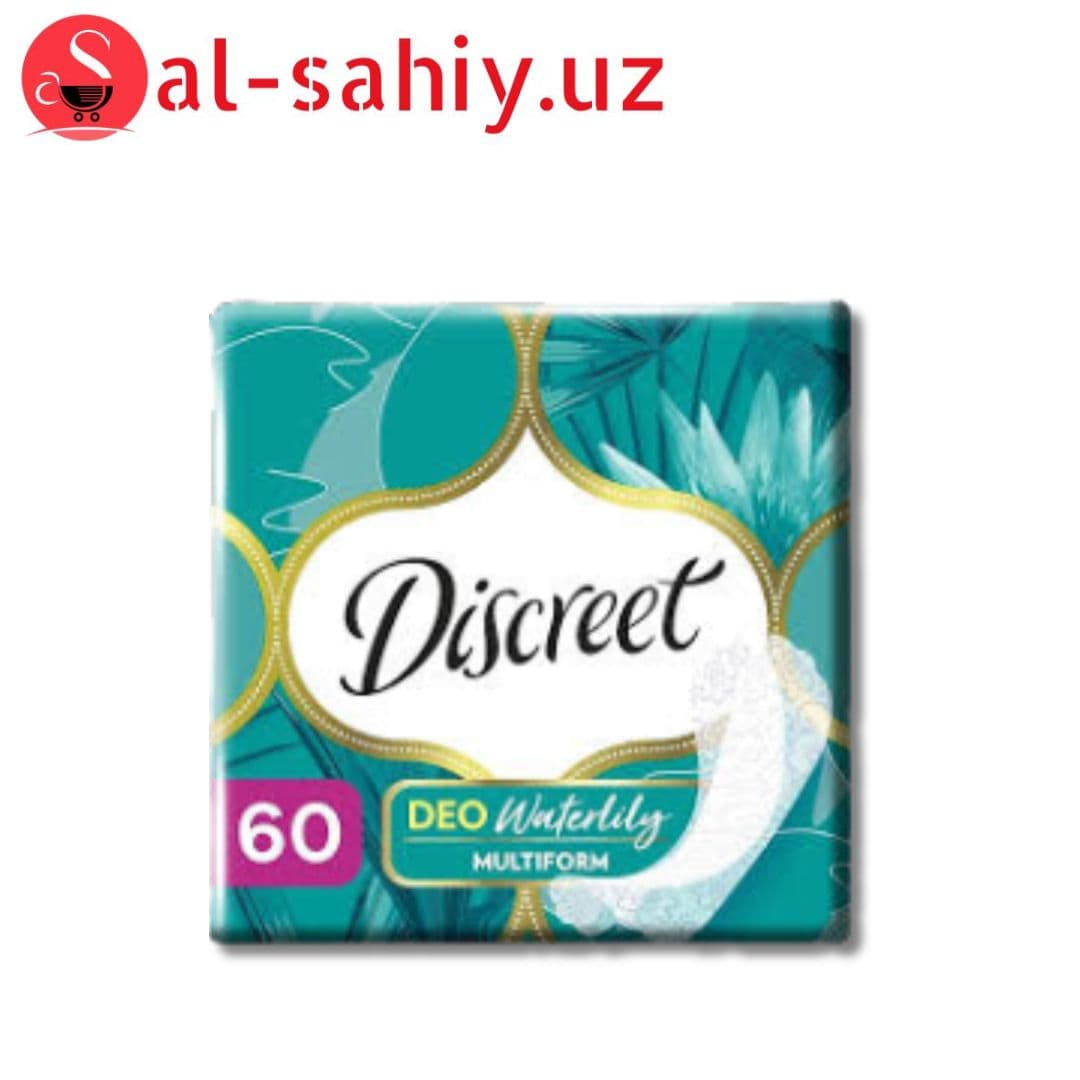 Ежедневки DISCREET Deo water Multif 60шт прк