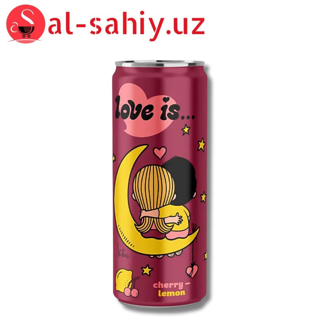 Напиток безалкогольный газированный «Love Is...» со вкусом вишни и лимона 0,33 л
