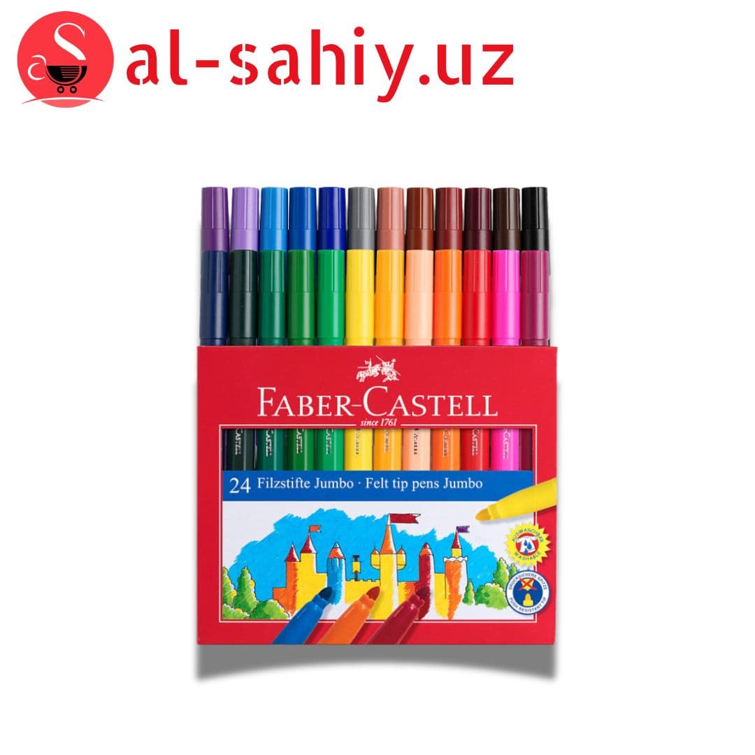 Фламастер Colors 24шт (jUMBO)