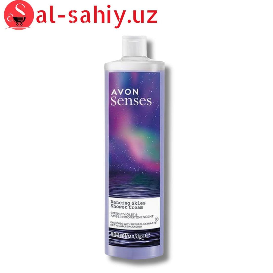 Senses Avon крем гель для душа "Небесное сияние " 500мл