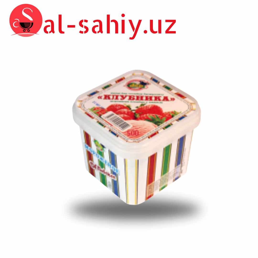 Мороженое Клубника 500гр