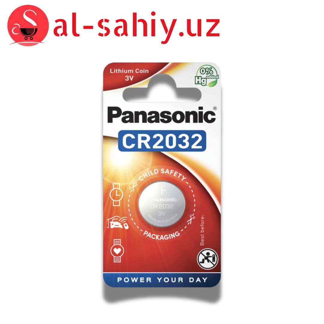 Батарейка Panasonic CR2032 1шт
