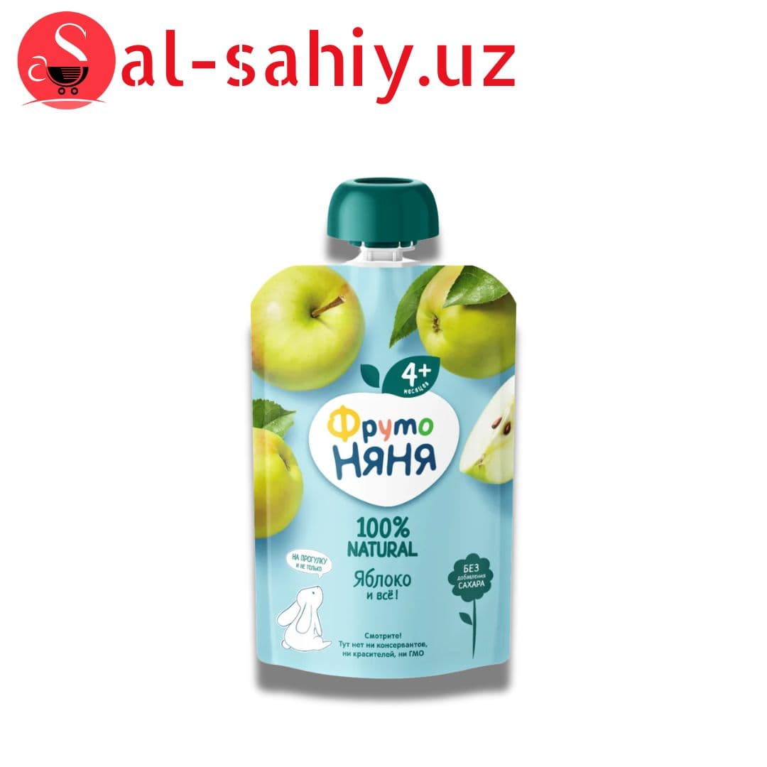 Фруто Няня 90 г Пюре яблочное п\п