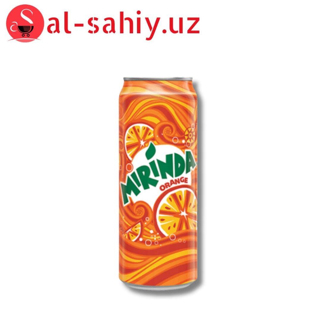 Mirinda Апельсин напиток сильногазированный, 0,33 л
